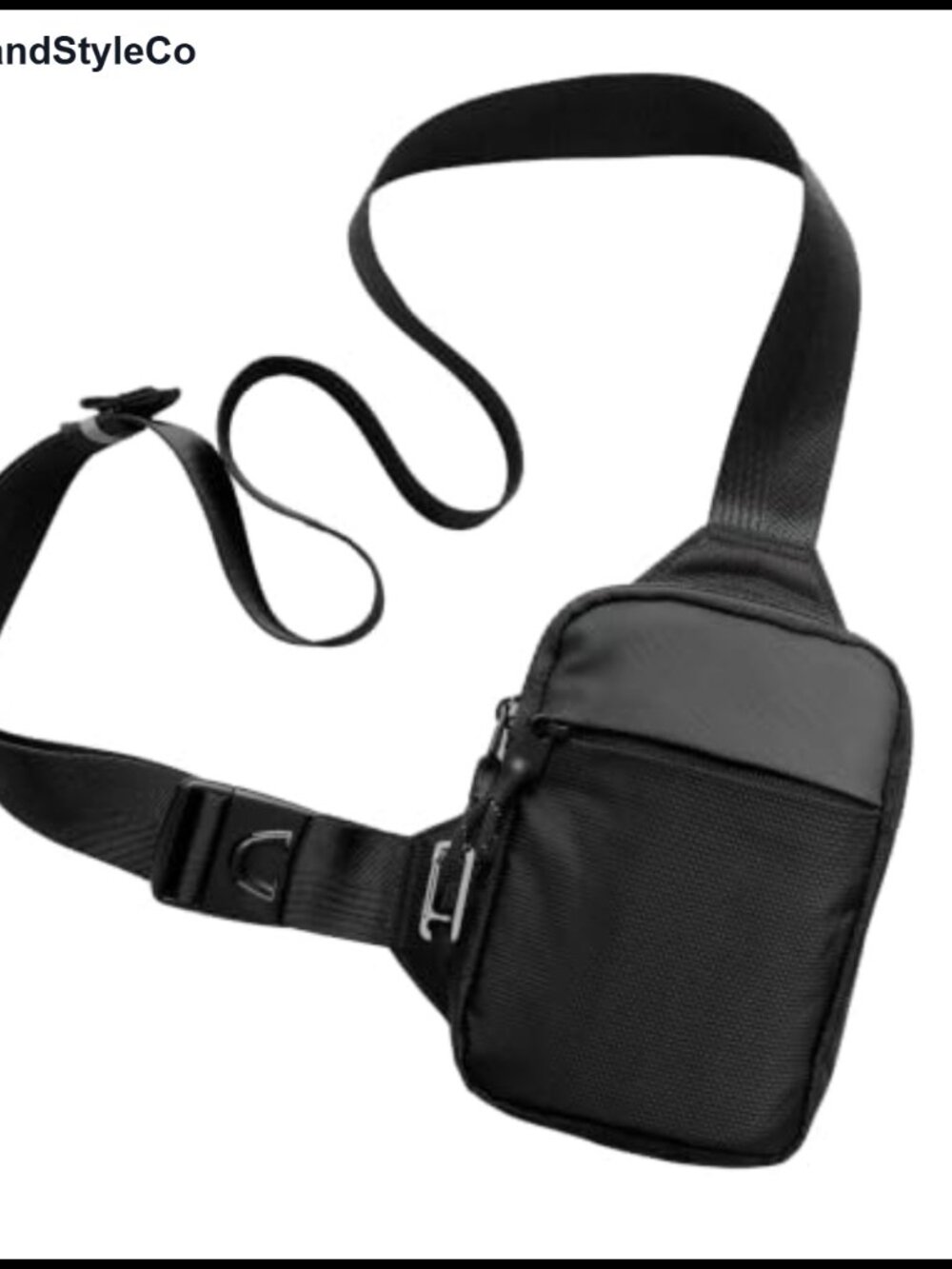 Anti-Theft RFID Blocking Crossbody Sling Bag for Travel - Waterproof Nylon